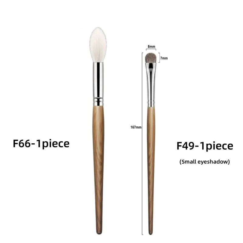 Tapered Highlighter Brush High Quality Natural Hair Face Setting Powder Blending Blusher Makeup Brushes — image 11