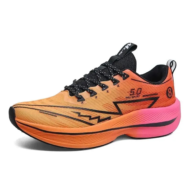 Brand Men's Carbon Plate Running Shoes Soft Cushion Shock Absorbing Sports Shoes Unisex Sneakers Light Anti-Slip Training Shoes — image 10