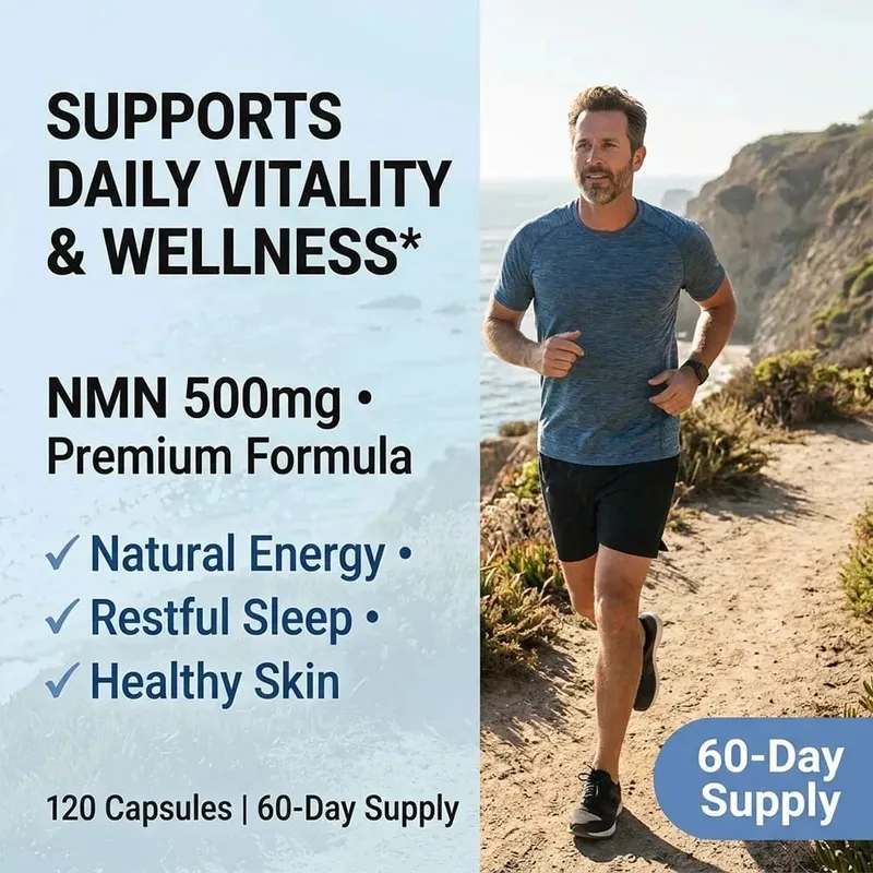 NMN Nicotinamide Mononucleotide - Reduces Wrinkles Increases Skin Elasticity and Supports Cell Repair and Growth — image 5