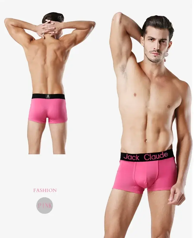 6 個メンズ下着ボクサー男性ソフトパンツボクサーメンズショーツ男性パンティーパンツ男 Boxershorts Hombres ゲイ Cuecas — image 11