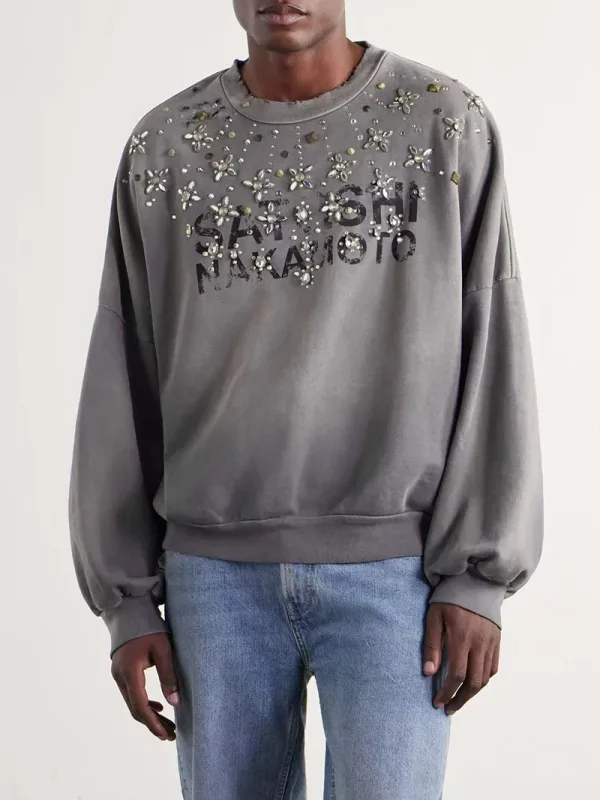 2026 Washed Crewneck Satoshi Nakamoto Hoodies Men Woman Vintage Fashion Streetwear Damaged Hole Old Sweatshirts Pullover — image 2