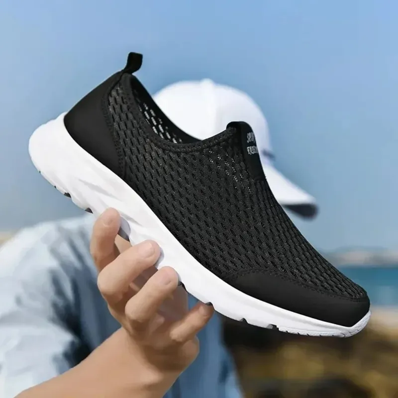 2026 yeni ayakkabı erkek mokasen ayakkabıları hafif yürüyüş nefes yaz rahat rahat ayakkabılar erkek spor ayakkabı Zapatillas Hombre artı — image 3