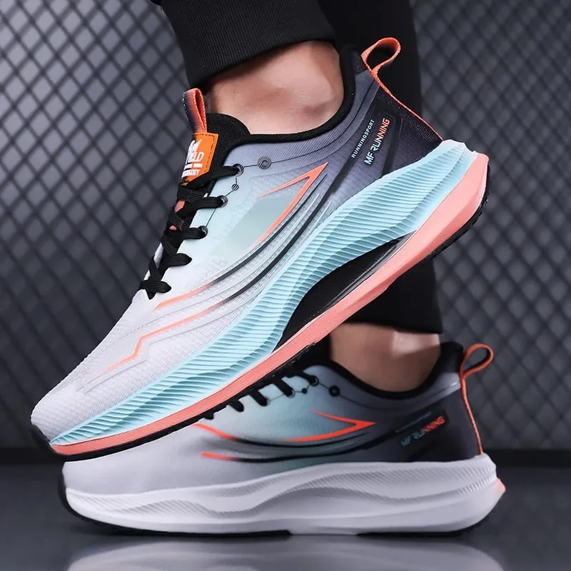 Running Shoes Carbon Board Speciality Marathon Men Sports Breathable Lightweight Women's Comfortable Athletic Nonskid Sneakers — image 4