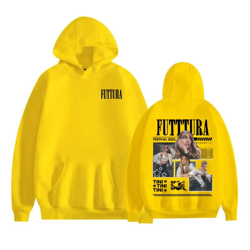 Tini Stoessel Futtura Album 2026 Merch Hoodies Men Women Clothing Vintage Aesthetic Sweatshirt Cozy Fleece Long Sleeve Pullovers — image 9
