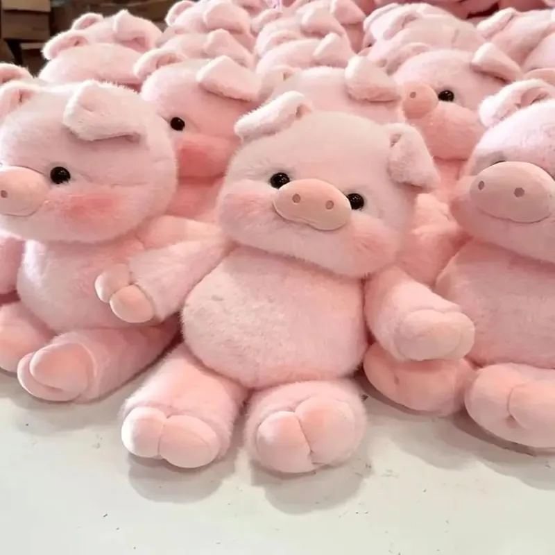 Creative Gift Soft Pig Stuffed Animal Plush Pillow Emotional Support Cute Plush Toy 17.7inch Plush Pillow