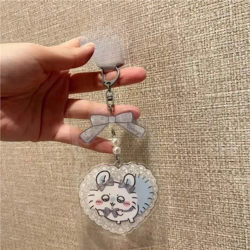 Jiikawa surrounding Harajuku limited acrylic keychain pendant Hachi Usaki cartoon backpack pendant — image 11
