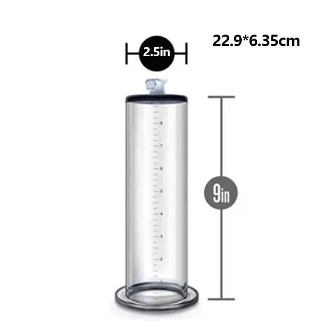 Male Penes Pump Manual Vacuum Penis Enlarger Mga Sex Toys Para sa Lalaki Pagpapalaki ng Penis Penile Extender Trainer Mga Matanda na Mga Produktong Sex 30cm