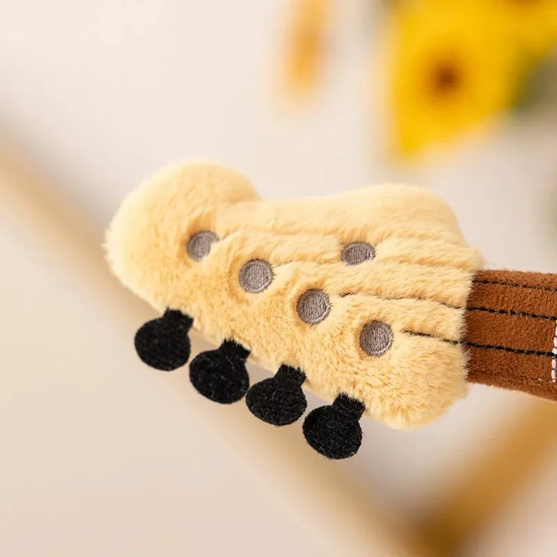 Musical Instrument Plush Toy Stuffed Kawaii Adorable Saxophone Bass White Piano Humanoid Doll with Legs Decor Gift — image 8