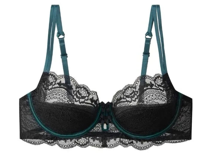 Women Sexy Red Lace Bra French Ultra Thin Minimizer Non Wired Breathable Brassiere Large Bust Reduce Underwear 32‑42 — image 12
