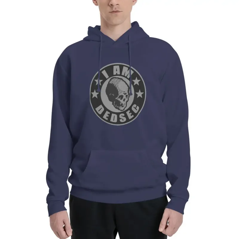 I Am Dedsec Hoodies Men's Women Casual Pullover Sweatshirt Hip Hop Long Sleeve Hooded Autumn Winter — image 8