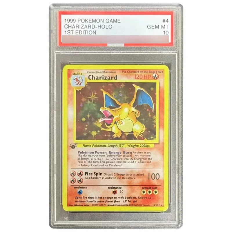 Diy Lugia Charizard Giratina 10Points Rating Card Magikarp Mew Latios Copy Version Game Anime Collection Cards Gift Toy — image 10
