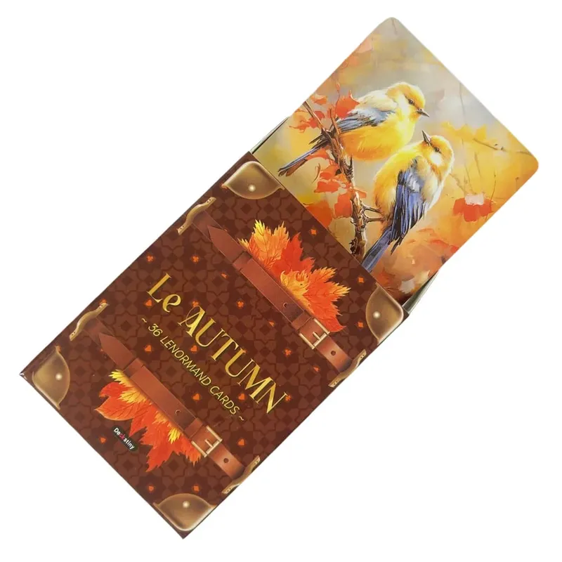 New Le Autumn Lenormand Cards Tarot Deck Board Game Tarot Card Funny Delicate Party Supplies for Family Party Gift — image 1