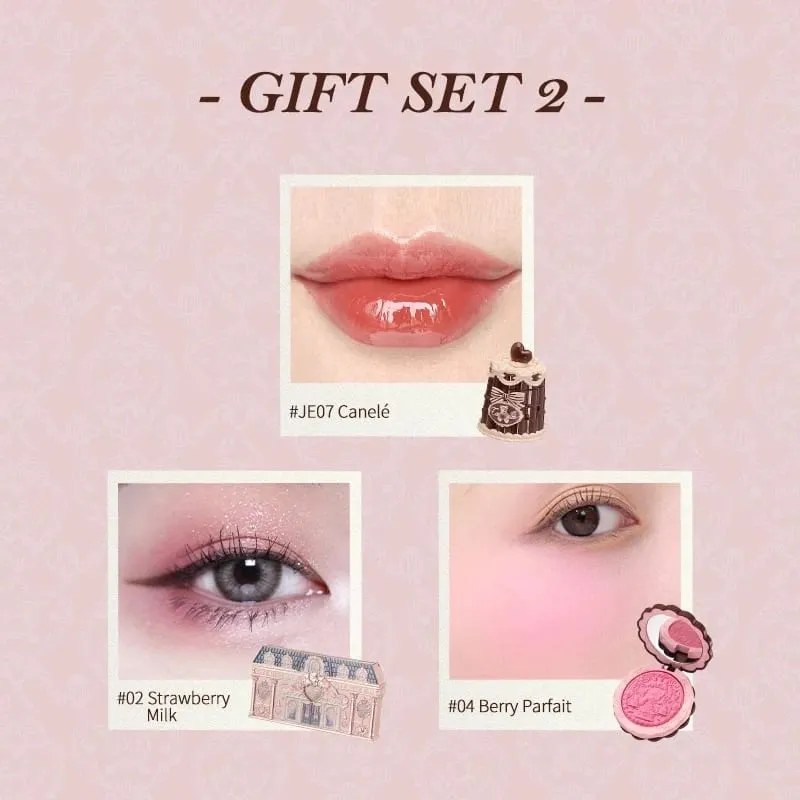 Flowerknows Makeup Presentset Little Angel Bunny Garden Shell Smycken Lip Glaze Blusher Flower Know SWEETIE BEAR Blush Concealer — image 11