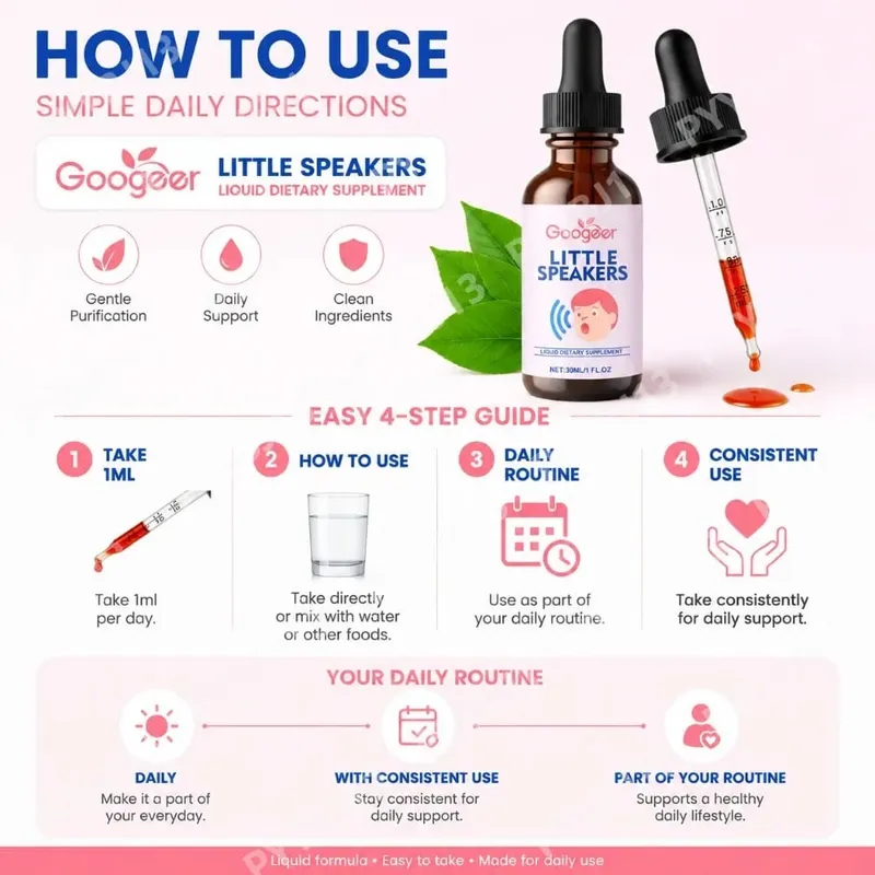 Googeer Vitamin B12 Drops Vitamin D3 Liquid Mineral Formula Supplement for Daily Dietary Wellness Support Maintain health 30ml — image 5