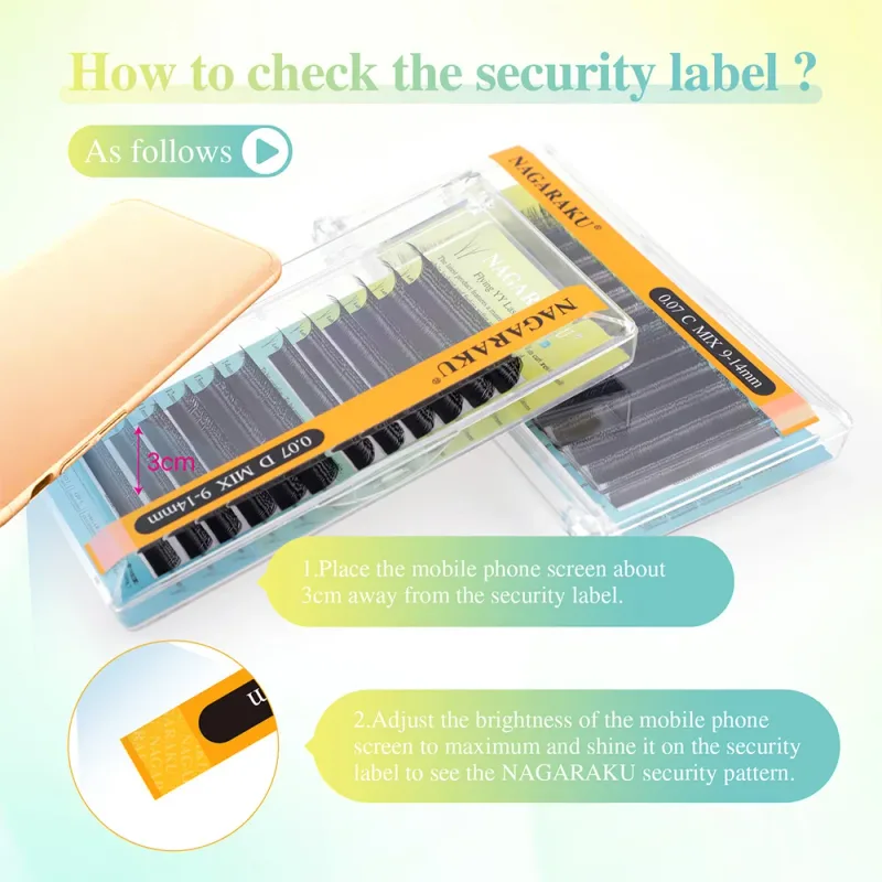 บิน YY Fox Eye Lashes Y รูปร่างขนตานุ่มธรรมชาติ Premade ปริมาณแฟน Bundle ขนตาแต่งหน้า — image 6