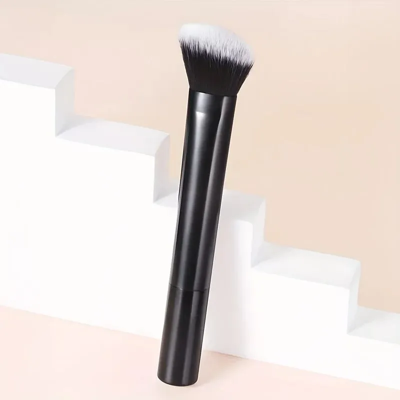 1 Angled Blush At Contour Brush Makeup Brush Foundation Brush Perpekto para sa Cheeks Noo Chin Nose Blending At Shaping — image 3