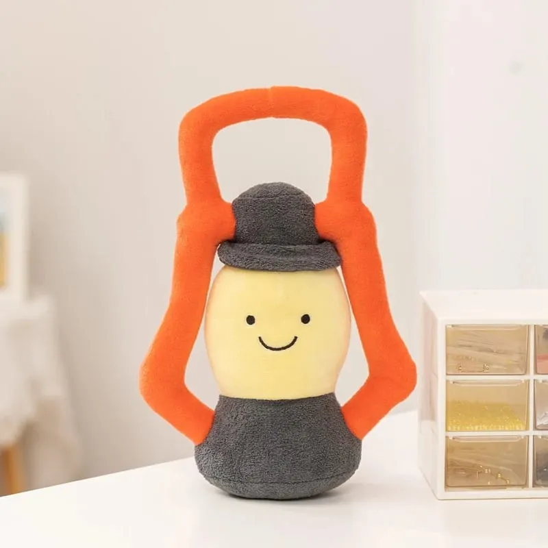 Outdoor Humanoid Camping Light Mat Plush Pillow Stuffed Kawaii Plushie Decor Gift