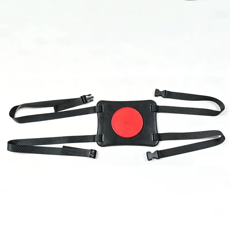 Hands Free Dildo Chair Mount - Silicone Suction Cup Strap-On na may Adjustable Straps para sa Riding Pleasure at Couples Play
