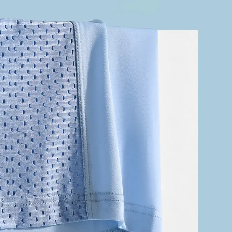 3PCS Luxury Underwear Men Underpants Thin Boxer Large Size Breathable Men's Panties Quick Drying Ice Silk Shorts Plus Underwears