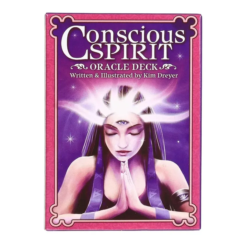 Concious Spirits Oracle Card A 45 Kad Tahan Lama Bergaya Pesta Keseronokan Bermain Kad Tarot Dek Permainan Papan