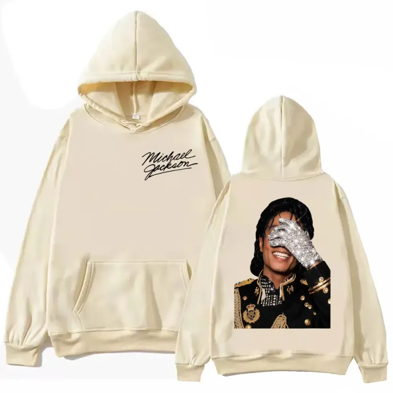 90's Classics Michael Jackson Hoodie Gothic Fashion Vintage Hooded Sweatshirts Men Women Punk Clothing Rock Pullovers Streetwear — image 5