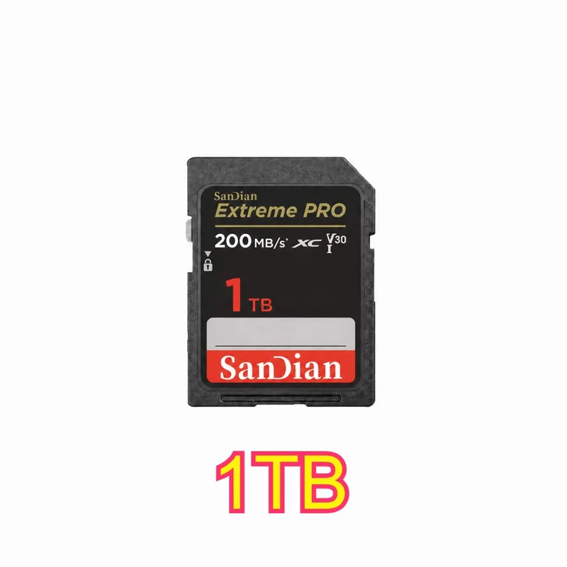 2026 Nuovo originale Micro TF SD Card 128GB 256GB U3 Scheda di memoria Flash ad alta velocità 4K Archiviazione video per fotocamera digitale Telefono portatile