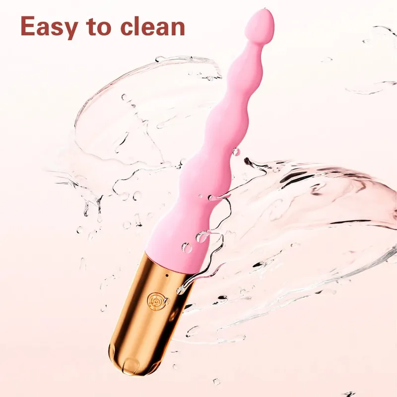Anal Bead Vibrator Sex Toys For Women Vagina Clitoris Stimulator Vibrating Butt Plugs Male Prostate Massager Anus Sex Toy Couple — image 5