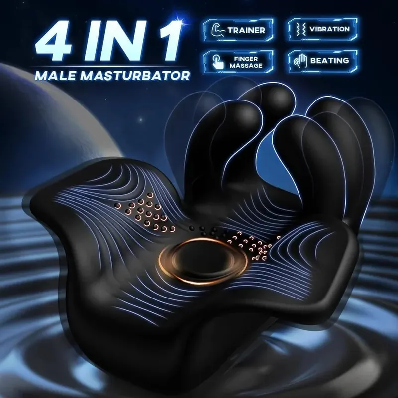 Vibrator For Men Tapping Flapping Glans Massager Sex Machine Penis Delay Trainer Automatic Male Masturbator Sex Toys for Adult — image 2