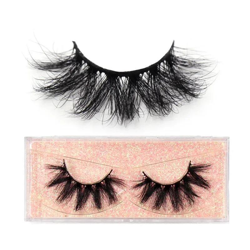 3D Mink Lashes Soft Hair False Eyelashes Fluffy Volume Wispy Fake Eyelashes Extension Makeup