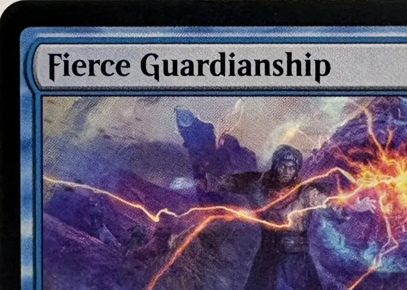 LK4 Mystic Remora Stock Up Force of Will Misdirection Fierce Guardianship Flusterstorm High-Quality TCG Proxy Cards (Black-Core)