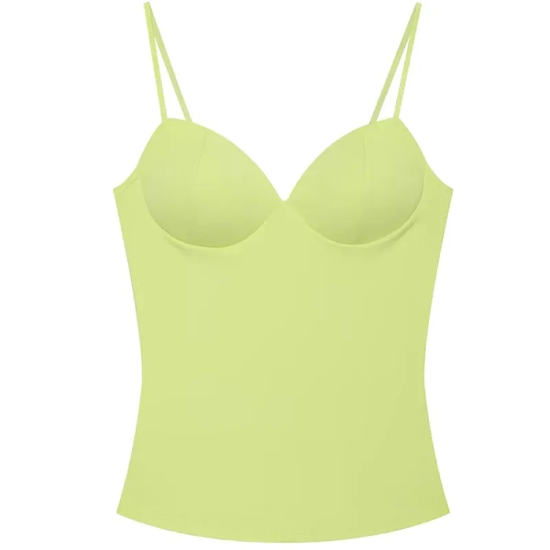 Burgundy Slip Top Women Summer Sexy Corset Tanks & Camis Fashion Sleeveless Backless Bra Top Chic Elegant Bustier Camisole — image 12