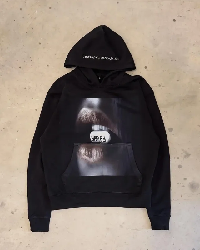 Y2K Gray Sports Hoodie Dont Smoke Print Sweatshirt Men Women Vintage Classic Hip Hop Streetwear Tracksuit Men Clothing Loose Top — image 14