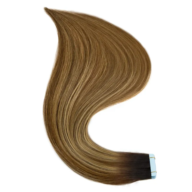 100% Real Human Natural Hair Tape in Human Hair Extensions Vietnamese Hair Straight Strong Adhesive Skin Weft For Women — image 13