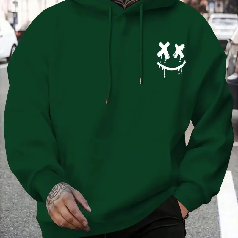 Man Hooded Sweatshirts All Season Daily Casual Sports Hoody Coats Home Outdoor Comfort Pullover Hoodies Fashion Men's Clothes — image 5