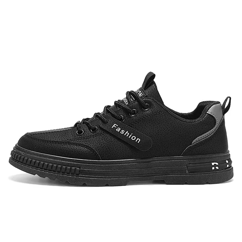 Men Autumn New Wear‑Resistant Versatile Casual Shoes Lightweight Sporty Board Shoes Trendy Work‑Safety Style Fashion Sneakers Fo — image 3