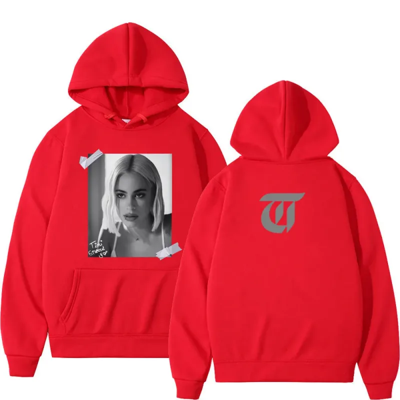 Singer Tini Stoessel Album Vintage Graphic Hoodie Men Women Aesthetic Trend Sportswear Long-sleeved Harajuku Casual Hoodies Tops — image 10