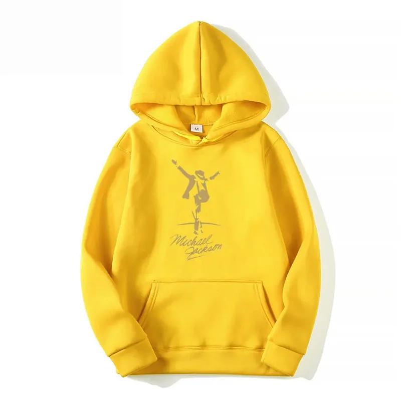 2026 Michael Jackson Gold Men Hoodies
