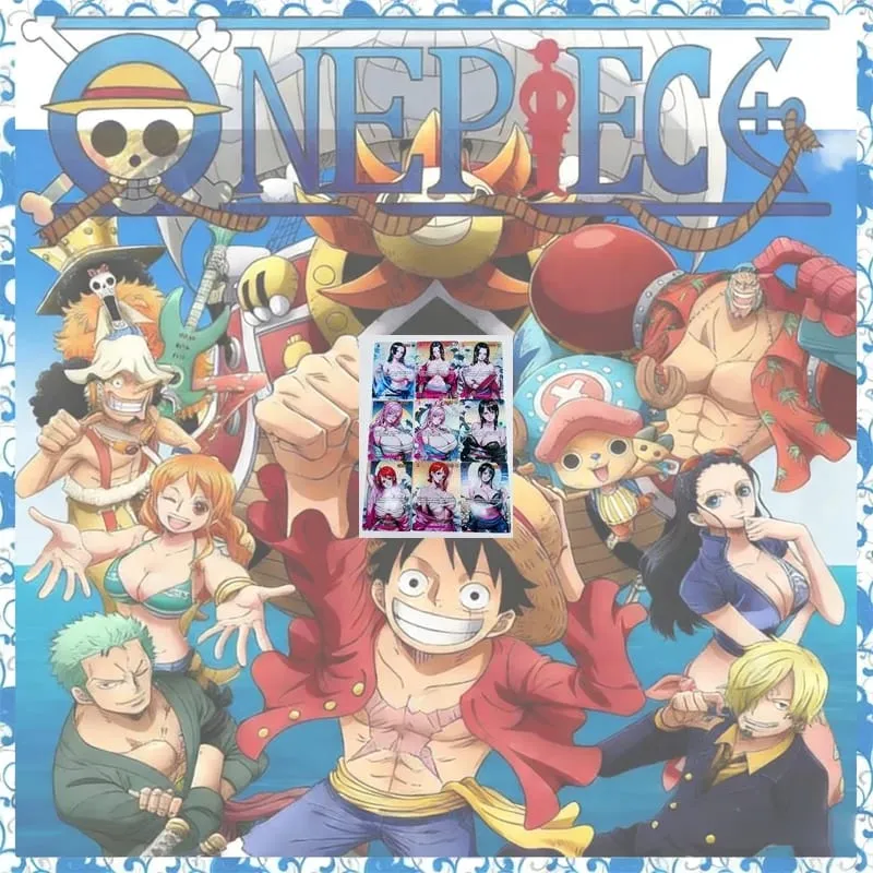 Anime One Piece Diy Color Flash Cards Hancock Perona Nami Robin Yamato Collection Cards Christmas Birthday Gifts Children's Toys — image 14