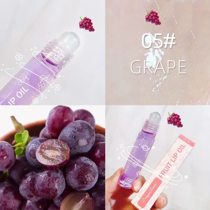 Hydrating Lip Oil Roller Gloss Moisturizing Nourishing Lip Balm Transparent Colorless Fruit Avocado Lip Care — image 11