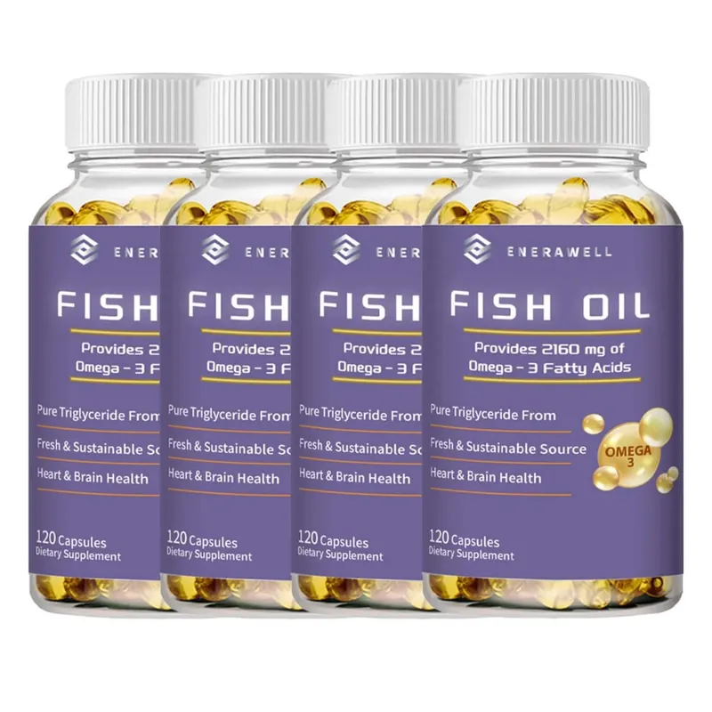 Omega 3 Fish Oil Capsules Support Brain & Nervous System Health Cardiovascular & Skin Health Antioxidant & Anti-Inflammation — image 11