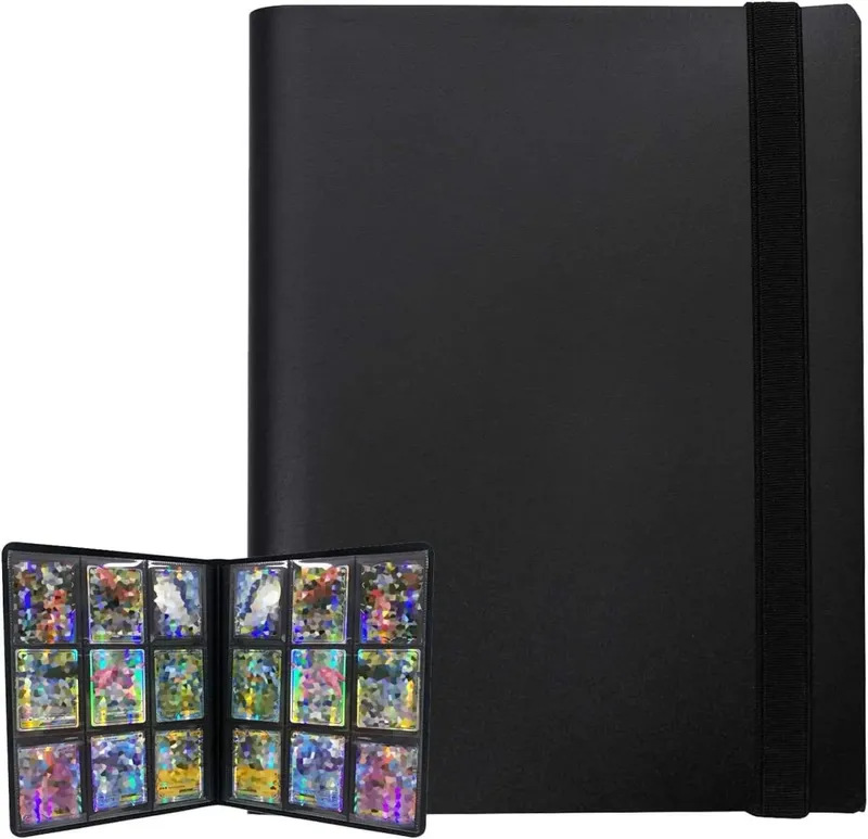 160/360 Cards Albums Capacity Pocket Holder Binders For Pokemon Yugioh Baseball Football Sports Game Card Book Sleeve Binder — image 1