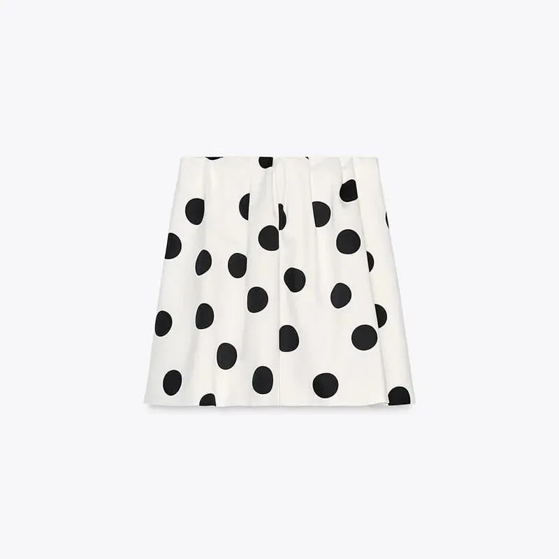 Sexy Polk Dot Women's Dress Club Lace Up Hollow Out Short Sleeve Hip Package Female Mini Dresses 2026 Spring Summer Lady Robe — image 9