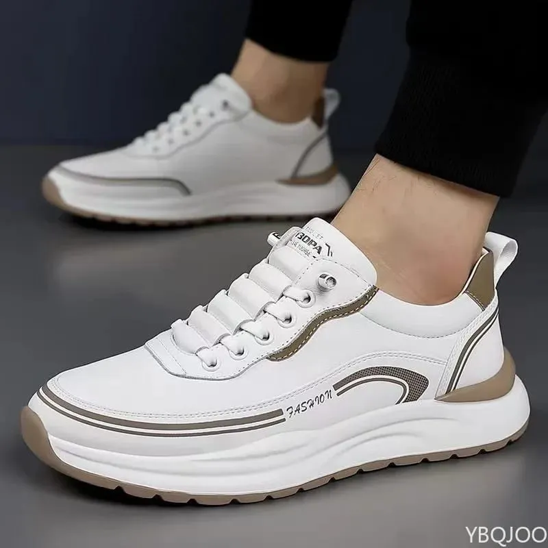 Large size summer new breathable wear-resistant men's shoes casual comfort sneakers men's fashion versatile thick soled shoes — image 4