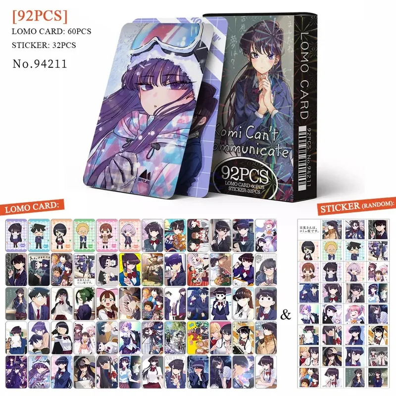 Anime Attack on Titan Lomo Card Pohlednice Hračka Haikyuu Lékárnické deníky Honkai Star Rail Collection Karty s nálepkami Dárek — image 24