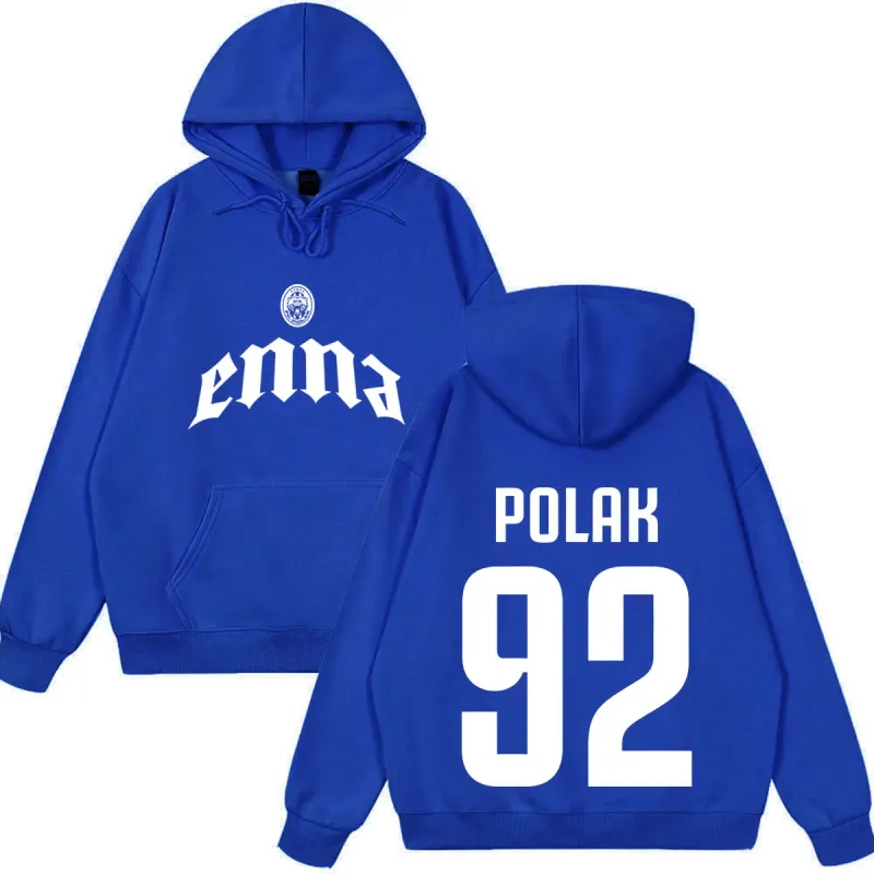 Rapper PLK Enna 2026 Tour Merch Hoodies Men Women Fashion Pullover Long Sleeves Loose Casual Hip Hop High Quality Sweatshirts