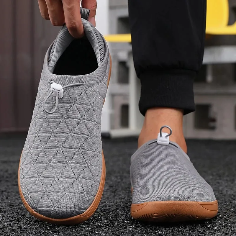 Uomo di alta qualità unisex scarpe da ginnastica a piedi nudi punta larga minimalista zero drop scarpe antiscivolo lace up mesh casual sneaker calzature 2026 — image 3