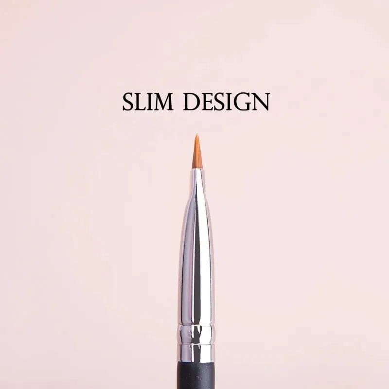 212 Flat Eyebrow Brush Ultrathin Eyebrow Makeup Brushes Flat Eyeliner Brush Thin Eye Liner Brow Contour Beauty Brush Tool — image 6