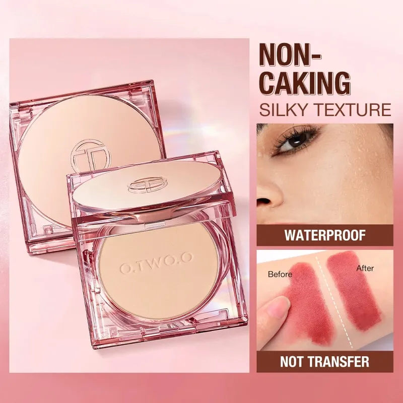 O.TWO.O 8pcs Full Makeup Kit Include Eyeliner Lipstick Blusher Face Setting Powder Mascara Eyelash Curler Sunscreen Cosmetic — image 2