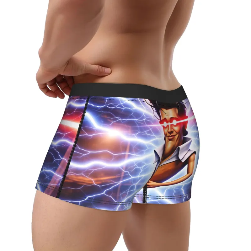 Calzoncillos tipo bóxer Charlie Kirk Meme, ropa interior, pantalones cortos aduaneros de alta calidad, calzoncillos novedosos para hombre, bragas de talla grande 2XL