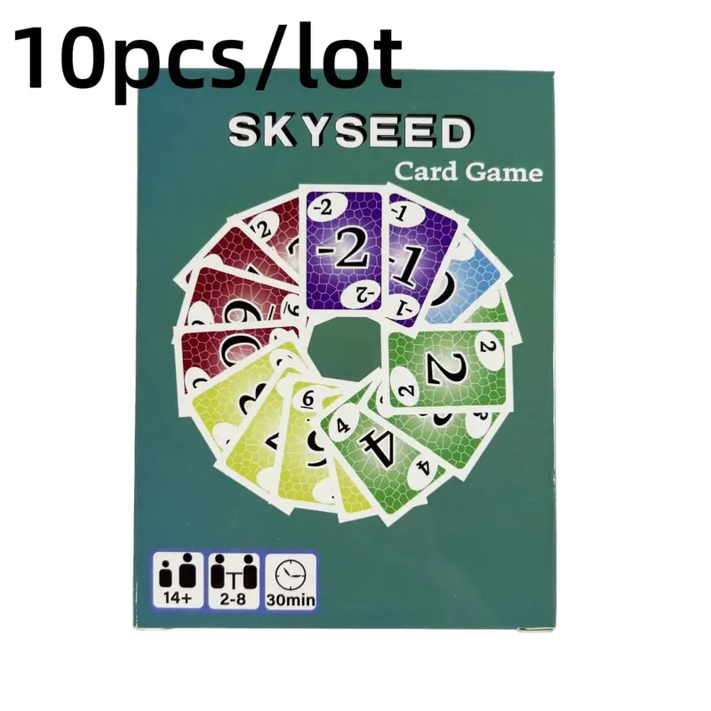 Skyseed Card Game 150 Playing Cards Board Game Deck Fun Action Edition Social Collective Games Christmas and Halloween Gifts — image 7